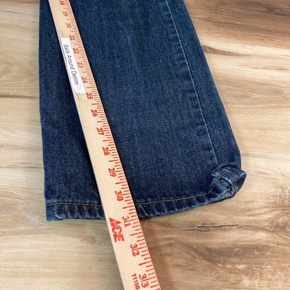 Levi's 514 Mens Slim Straight Jeans Dark Wash 32x32 - Picture 7 of 10